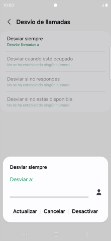 Pulsa Desactivar. Pulsa Desactivar.