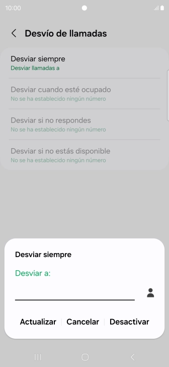 Pulsa Desactivar. Pulsa Desactivar.