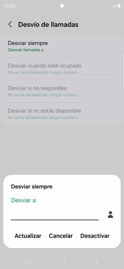 Pulsa Desactivar. Pulsa Desactivar.