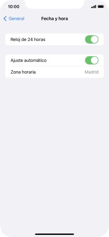 Desliza el dedo hacia arriba desde la parte inferior de la pantalla para terminar y volver a la pantalla de inicio. Desliza el dedo hacia arriba desde la parte inferior de la pantalla para terminar y volver a la pantalla de inicio.
