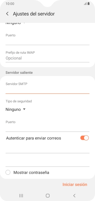 Pulsa la lista desplegable bajo 