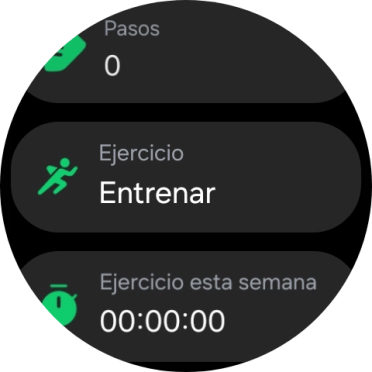 Pulsa Entrenar. Pulsa Entrenar.