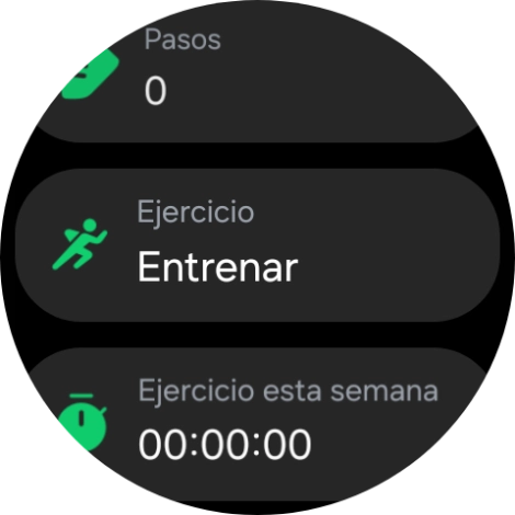 Pulsa Entrenar. Pulsa Entrenar.