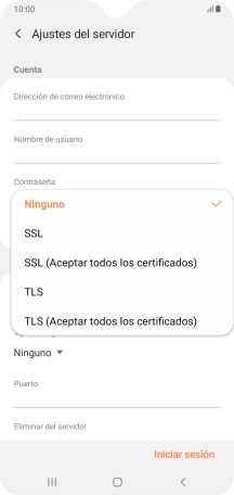 Pulsa Ninguno para desactivar la función. Pulsa Ninguno para desactivar la función.
