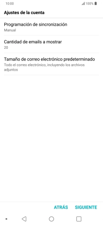 Pulsa Programación de sincronización. Pulsa Programación de sincronización.