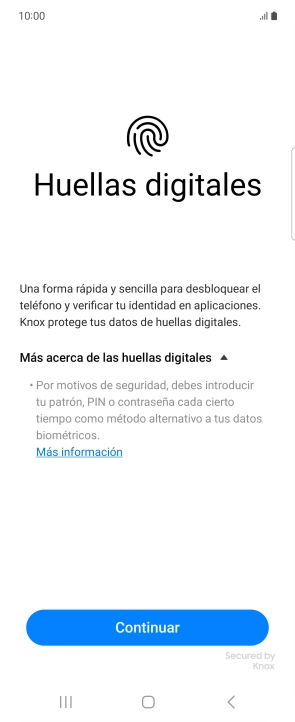 Pulsa Continuar. Pulsa Continuar.