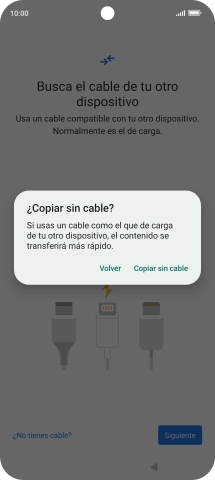 Pulsa Copiar sin cable. Pulsa Copiar sin cable.