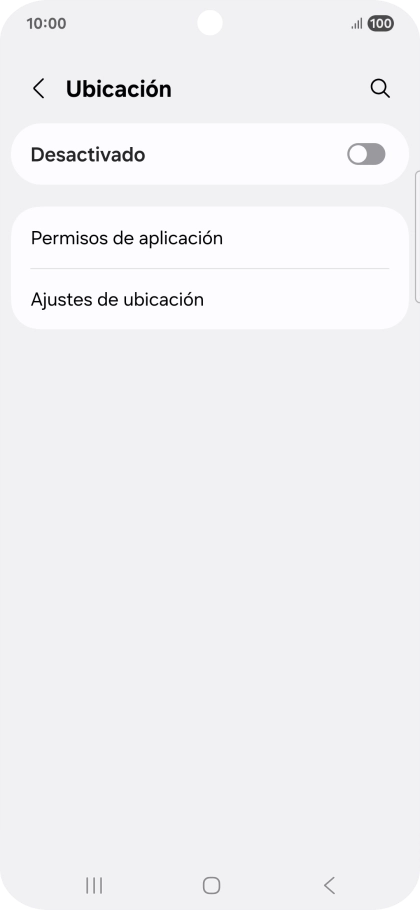 Pulsa el indicador para activar o desactivar la función.