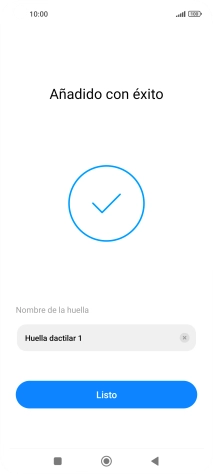 Pulsa Listo. Pulsa Listo.