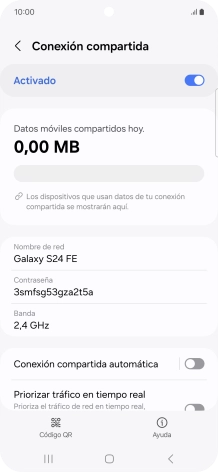 Pulsa la tecla de inicio para terminar y regresar a la pantalla de inicio.
