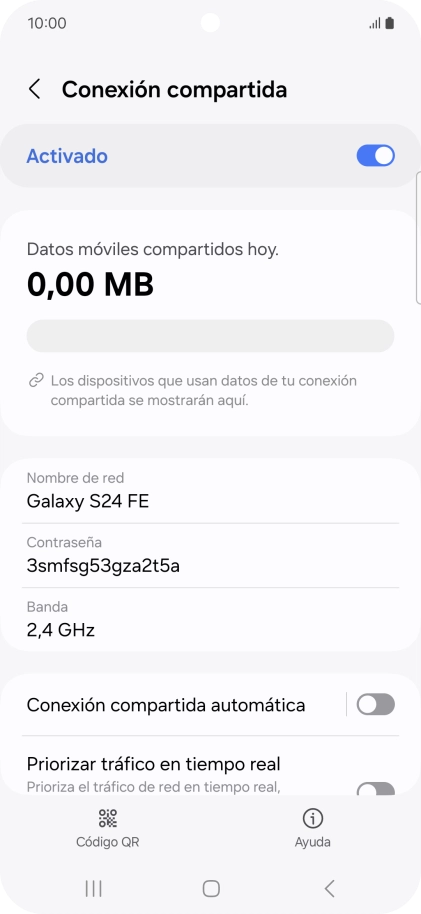 Pulsa la tecla de inicio para terminar y regresar a la pantalla de inicio.