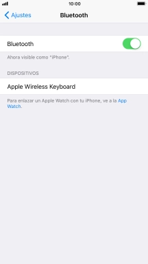 Pulsa el dispositivo Bluetooth deseado y sigue las indicaciones de la pantalla para vincular el dispositivo al teléfono. Pulsa el dispositivo Bluetooth deseado y sigue las indicaciones de la pantalla para vincular el dispositivo al teléfono.