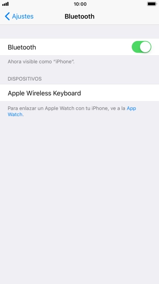 Pulsa el dispositivo Bluetooth deseado y sigue las indicaciones de la pantalla para vincular el dispositivo al teléfono. Pulsa el dispositivo Bluetooth deseado y sigue las indicaciones de la pantalla para vincular el dispositivo al teléfono.