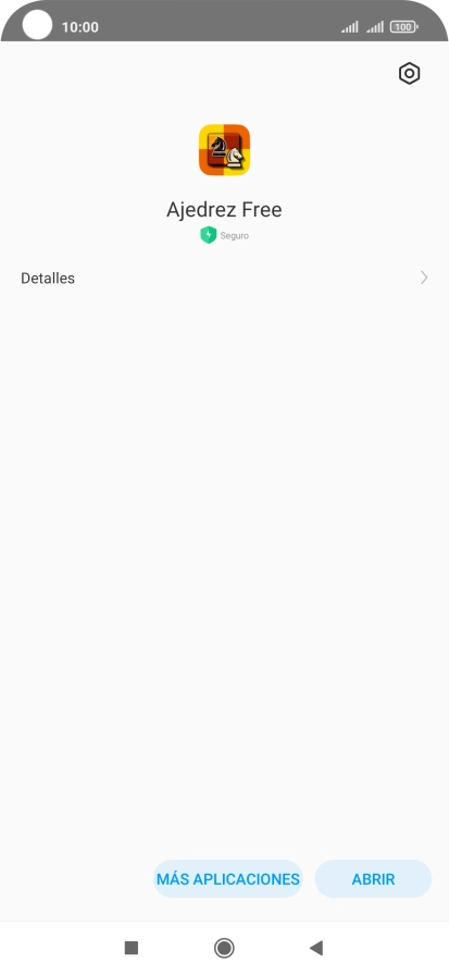 Pulsa la tecla de inicio para terminar y regresar a la pantalla de inicio. Pulsa la tecla de inicio para terminar y regresar a la pantalla de inicio.