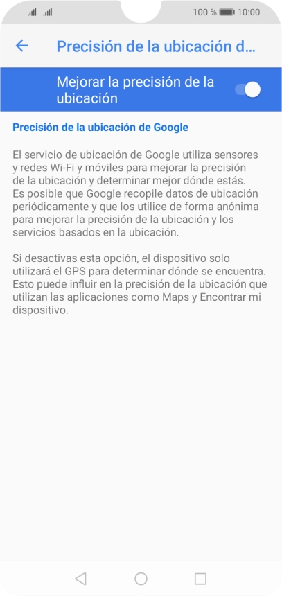 Si pulsas el indicador junto a Si pulsas el indicador junto a