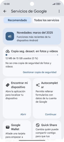 Pulsa Encontrar mi dispositivo. Pulsa Encontrar mi dispositivo.