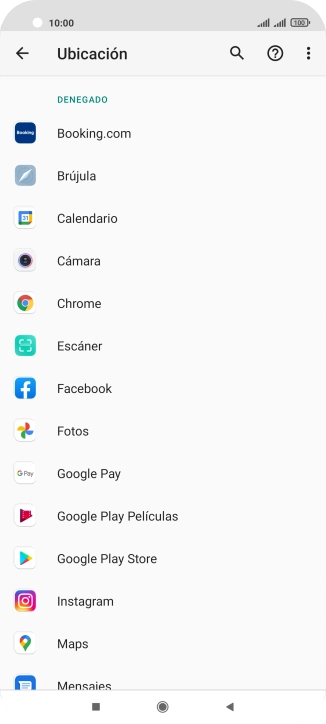 Pulsa la app deseada. Pulsa la app deseada.