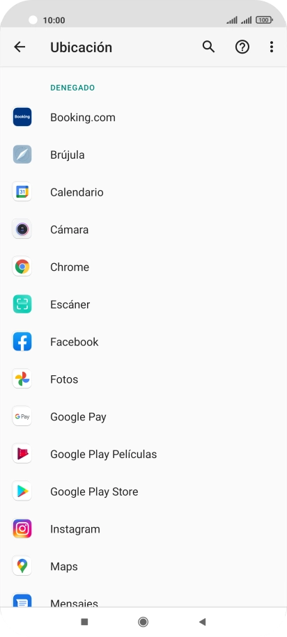 Pulsa la app deseada. Pulsa la app deseada.