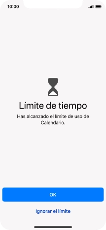 Pulsa Ignorar el límite. Pulsa Ignorar el límite.
