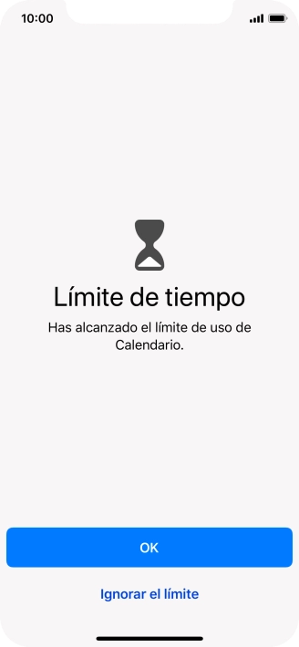 Pulsa Ignorar el límite. Pulsa Ignorar el límite.