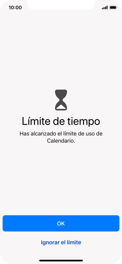Pulsa Ignorar el límite. Pulsa Ignorar el límite.