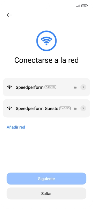 Pulsa la red wifi deseada. Pulsa la red wifi deseada.