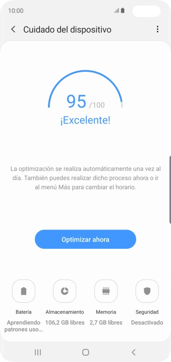 Pulsa Batería.