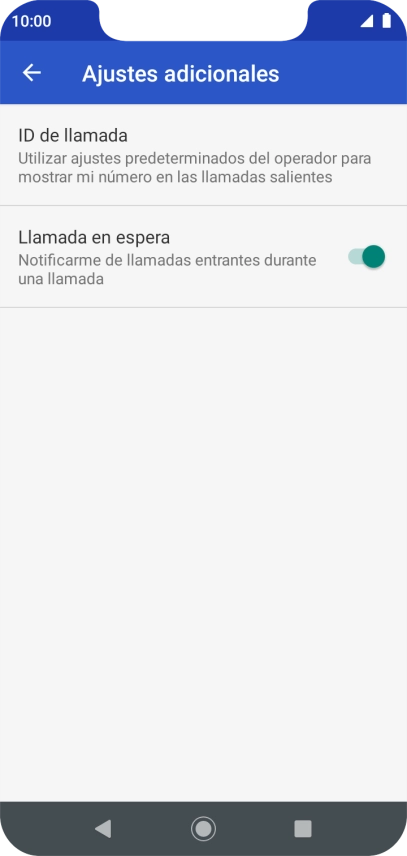 Pulsa el indicador junto a Pulsa el indicador junto a