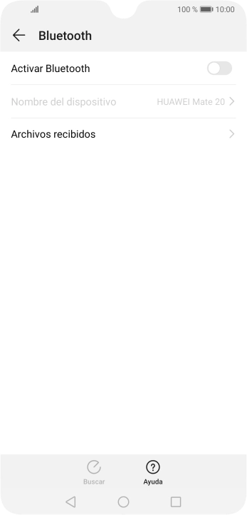 Pulsa el indicador junto a 