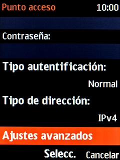 Selecciona Tipo de autentificación:. Selecciona Tipo de autentificación:.