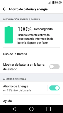 Pulsa la tecla de inicio para terminar y regresar a la pantalla de inicio. Pulsa la tecla de inicio para terminar y regresar a la pantalla de inicio.