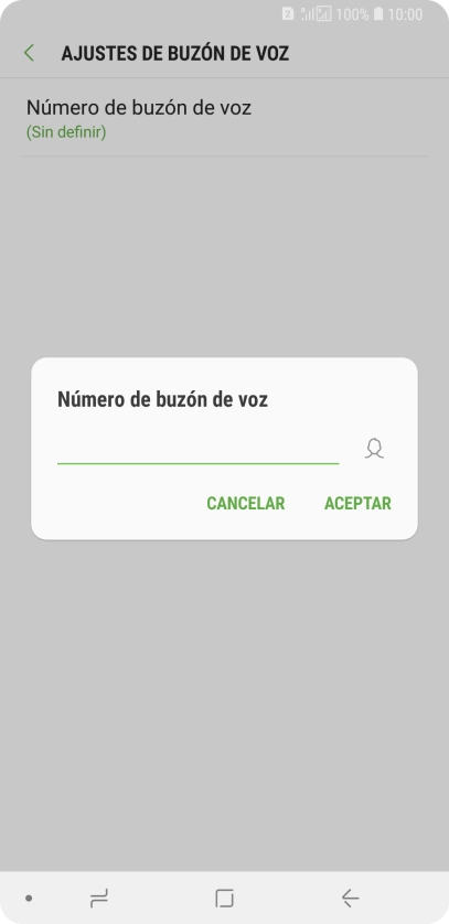 Introduce 22177 y pulsa ACEPTAR.