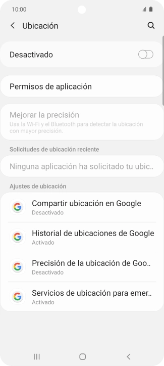 Pulsa el indicador para activar o desactivar la función. Pulsa el indicador para activar o desactivar la función.