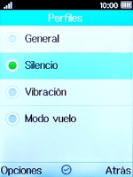 Selecciona otro modo para desactivar el modo silencioso. Selecciona otro modo para desactivar el modo silencioso.