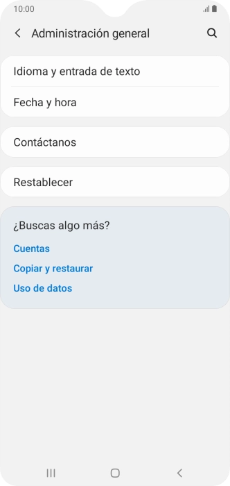 Pulsa Fecha y hora. Pulsa Fecha y hora.