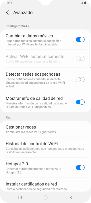 Pulsa el indicador junto a Pulsa el indicador junto a
