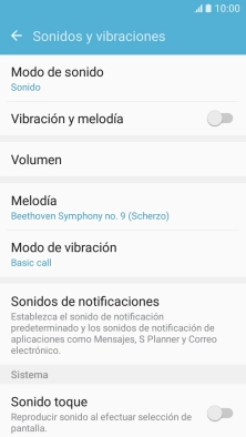 Pulsa la tecla de inicio para terminar y regresar a la pantalla de inicio.