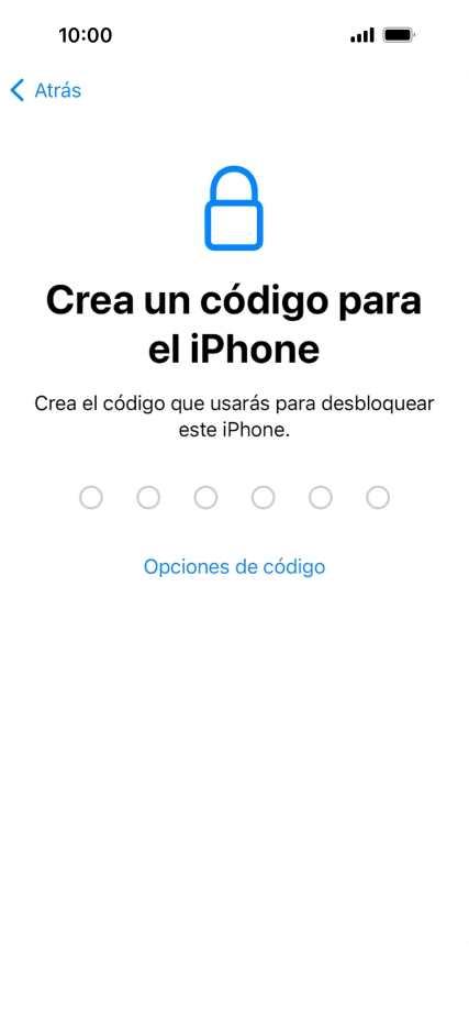 Pulsa Opciones de código. Pulsa Opciones de código.
