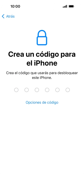 Pulsa Opciones de código. Pulsa Opciones de código.