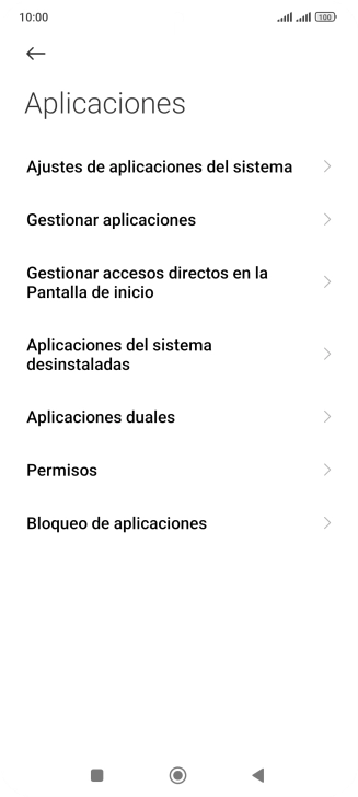 Pulsa Gestionar aplicaciones. Pulsa Gestionar aplicaciones.