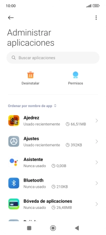 Pulsa la app deseada. Pulsa la app deseada.