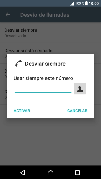 Introduce +34600132000 y pulsa ACTIVAR.