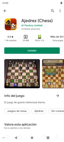 Pulsa Instalar y sigue las indicaciones de la pantalla para instalar la app. Pulsa Instalar y sigue las indicaciones de la pantalla para instalar la app.
