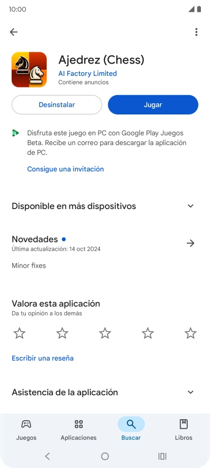 Pulsa Desinstalar. Pulsa Desinstalar.