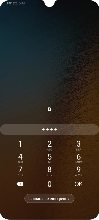 Si lo solicita el teléfono, introduce el código PIN y pulsa OK. Si lo solicita el teléfono, introduce el código PIN y pulsa OK.