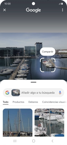 Sigue las indicaciones de la pantalla para utilizar los resultados de búsqueda. Sigue las indicaciones de la pantalla para utilizar los resultados de búsqueda.