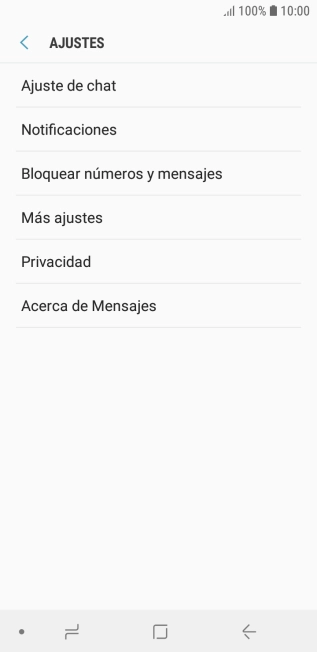 Pulsa Más ajustes. Pulsa Más ajustes.
