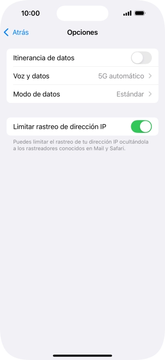 Pulsa Voz y datos. Pulsa Voz y datos.