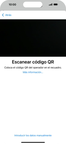 Coloca el código QR dentro del marco de la cámara del teléfono para escanearlo. Coloca el código QR dentro del marco de la cámara del teléfono para escanearlo.