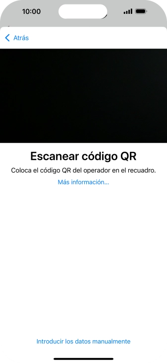 Coloca el código QR dentro del marco de la cámara del teléfono para escanearlo. Coloca el código QR dentro del marco de la cámara del teléfono para escanearlo.